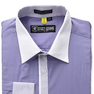 Set Of 4 NWT Stacy Adams Mens Dress Shirts